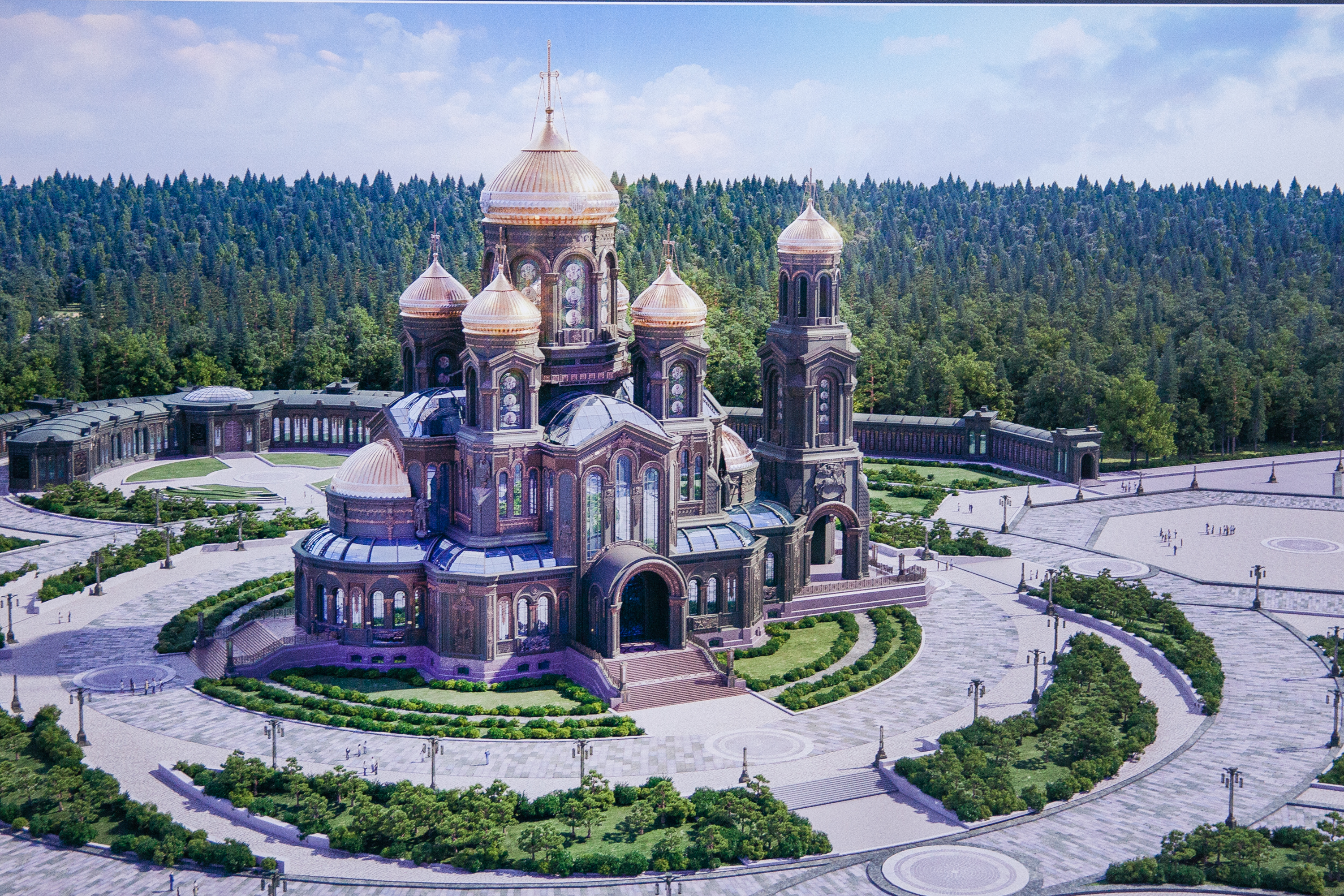 храм в парке патриот