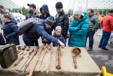 Гости подержались за прошлое