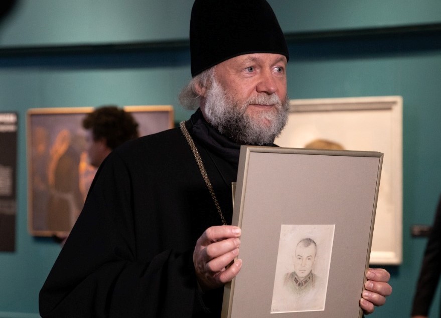 Фронтовой портрет сохранят в музее