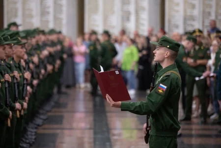 Преображенцы дали клятву на верность Отечеству