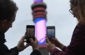 Телебашни засияют в День России