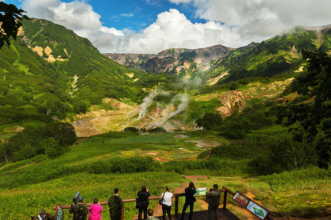 Туристам проложат тропу к вулканам