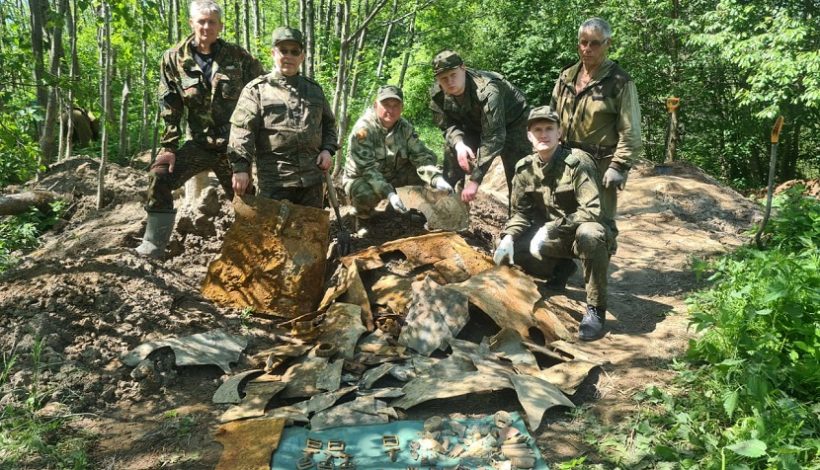 Под Калининградом найден советский штурмовик