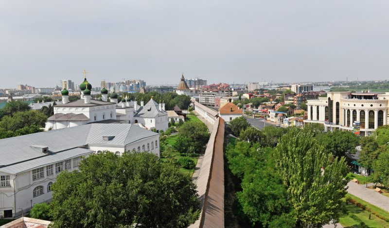 Астрахань приняла поздравления