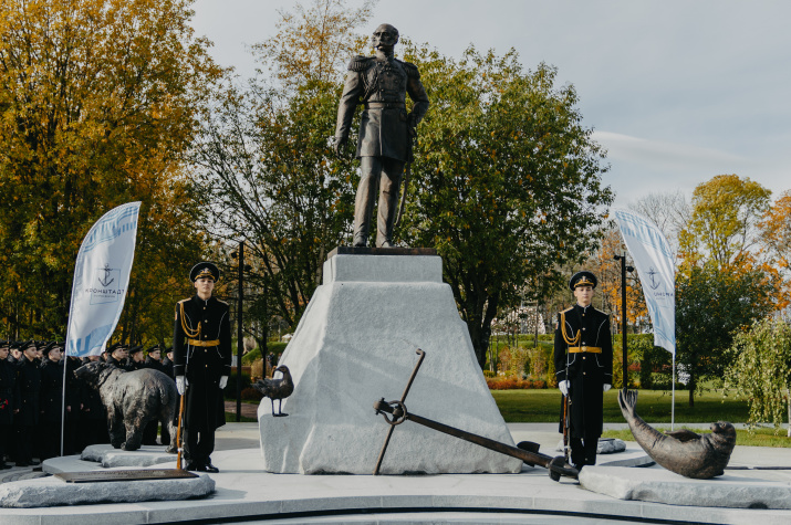 Адмирала Литке увековечили в бронзе