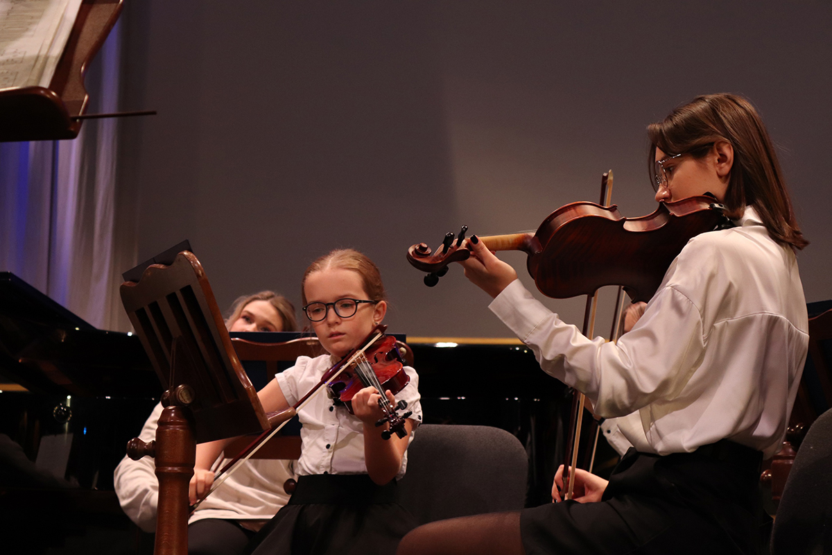 Юные таланты объединились в оркестр