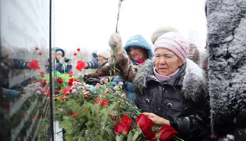 Подвиг красноармейцев увековечили в удмуртском селе