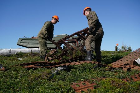 Арктический остров очищен от мусора