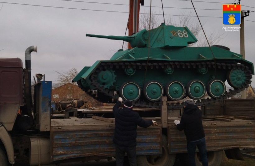 Геройский танк отправили на реставрацию