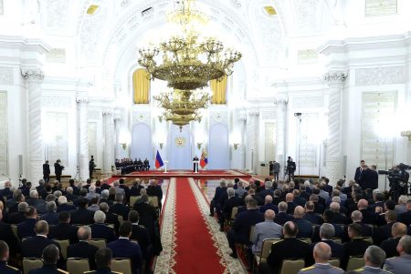 Мужество Героев отмечено в Кремле