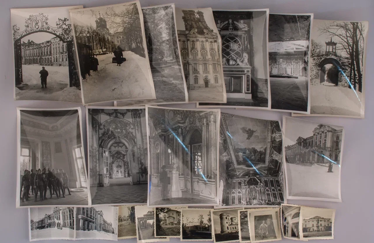 Снимки оккупированного Петергофа нашлись в Испании