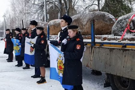 Пополнился Сад камней Памяти и Славы