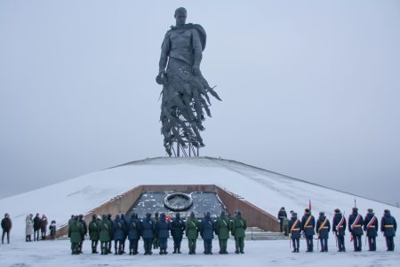 Новобранцы дали клятву подо Ржевом