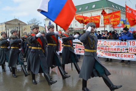 Освобождение отпраздновали всем городом