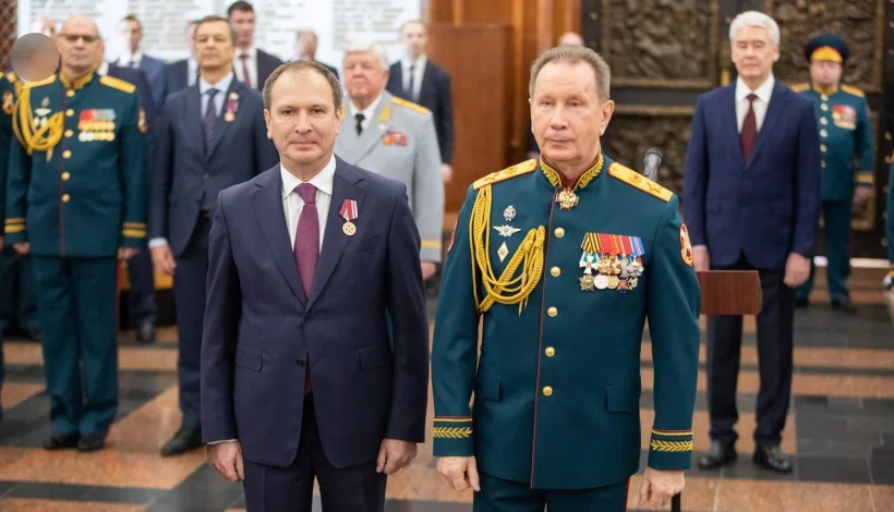 Директор Музея Победы награжден медалью Росгвардии