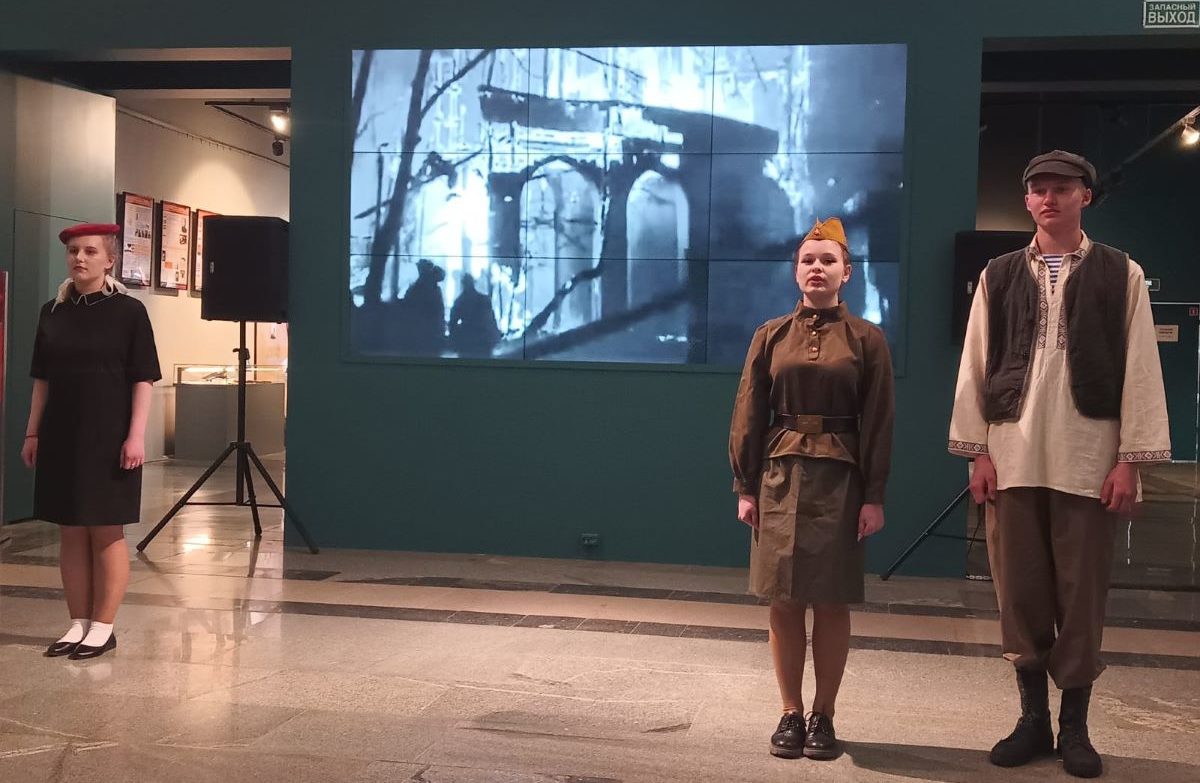 Юные актеры показали подвиг Ленинграда