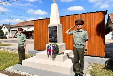 Память советских солдат почтили в Венгрии