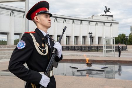 Московские кадеты завершили Вахту Памяти