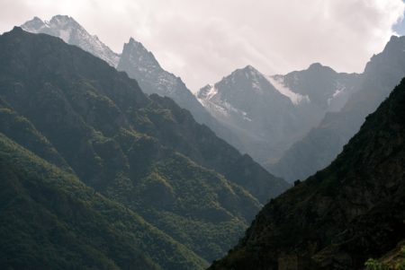 Пики гор названы в честь писателей