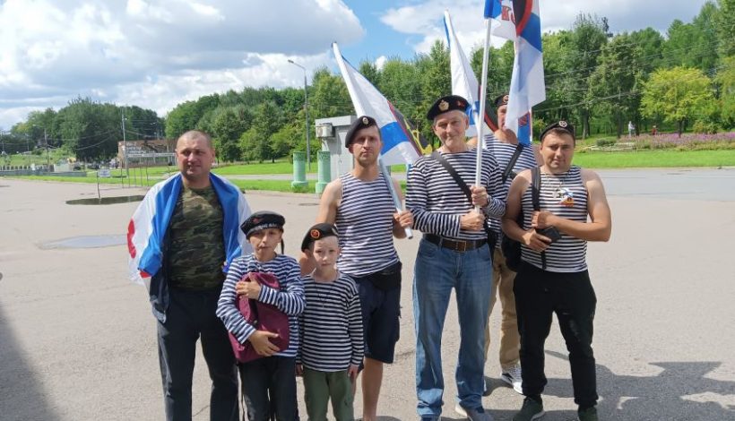 День ВМФ стартовал на Поклонной горе