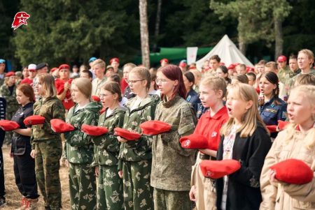 Юнармейцы прошли военную подготовку