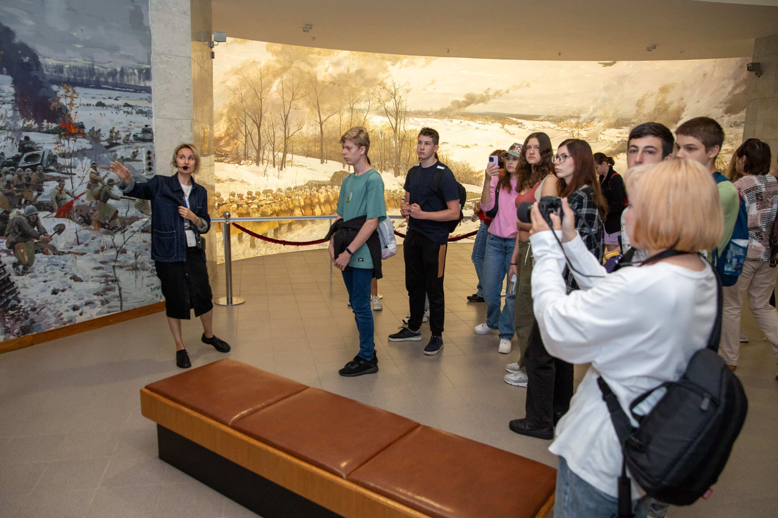 Музей Победы покорил международную группу туристов