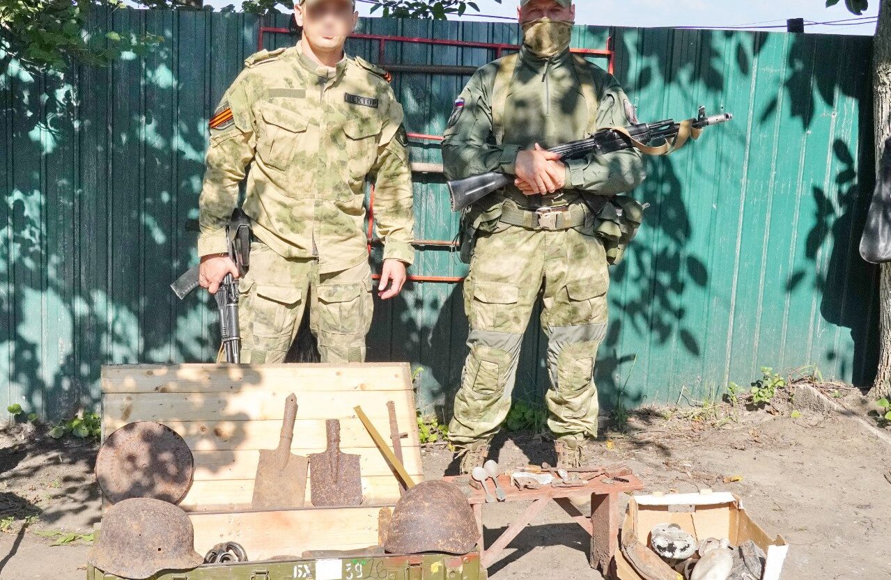 В ДНР найдены личные вещи солдата вермахта