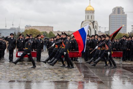 Будущие полицейские приняли присягу