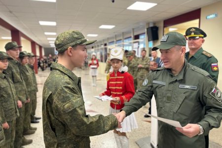 Курсанты стали воинами