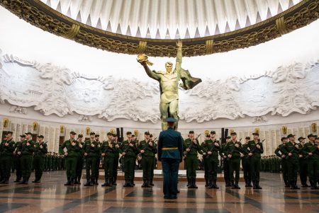 Преображенцы приняли присягу в Музее