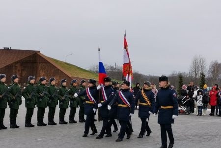 Новобранцы присягнули на верность Родине