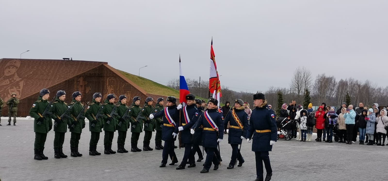 Новобранцы присягнули на верность Родине