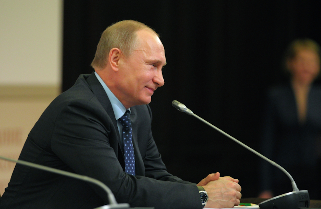 Путин поздравил Русское географическое общество
