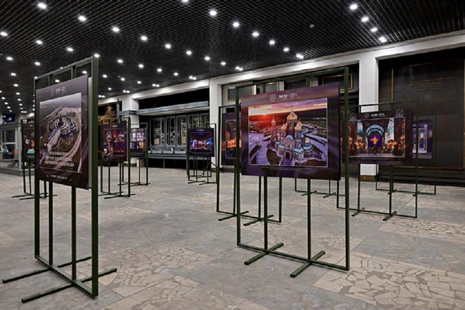 О храмовом комплексе Вооруженных сил расскажет выставка