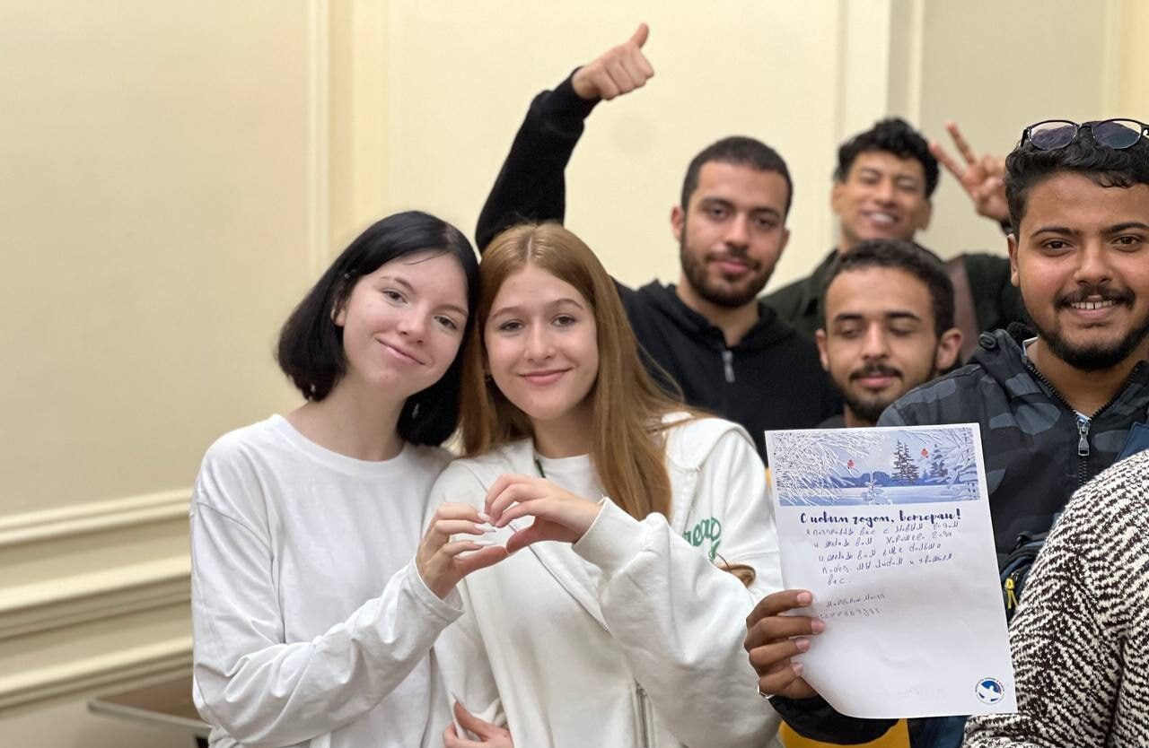 Волонтеры Египта поздравят российских защитников