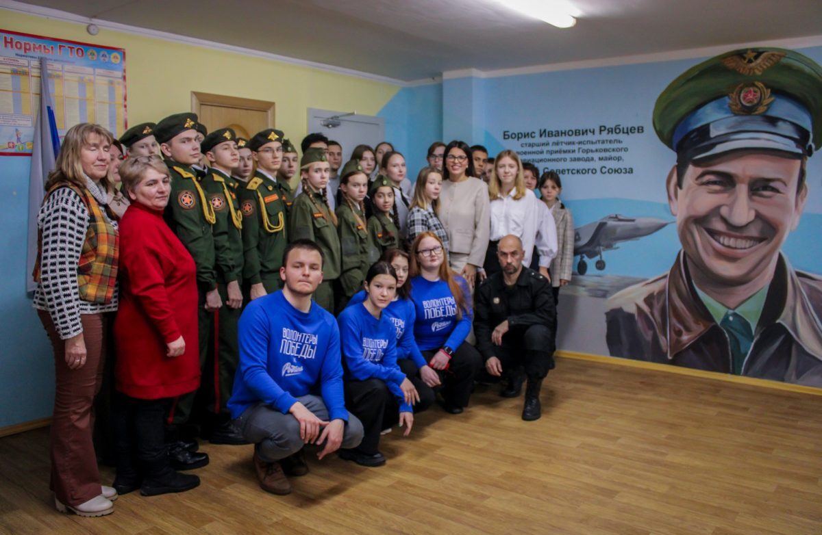 Подвиг летчика увековечили в Нижнем Новгороде