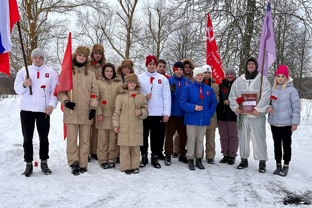 Юные патриоты прошли по тропе Героя