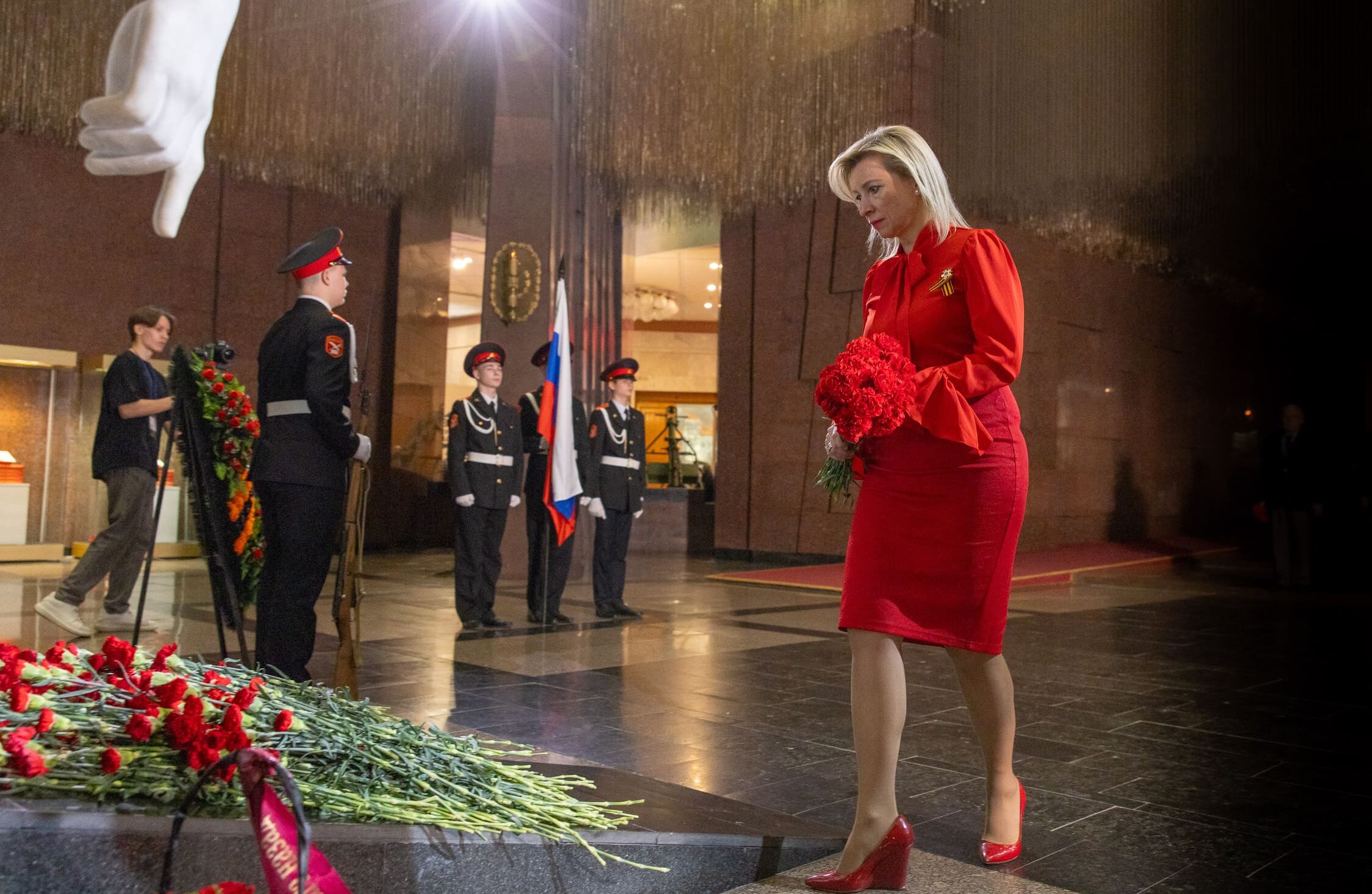 Мария Захарова присоединилась к акции Музея Победы