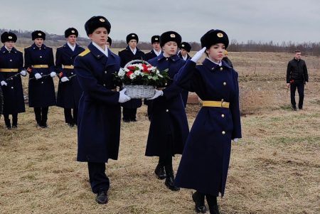 В Липецкой области перезахоронили узников концлагеря