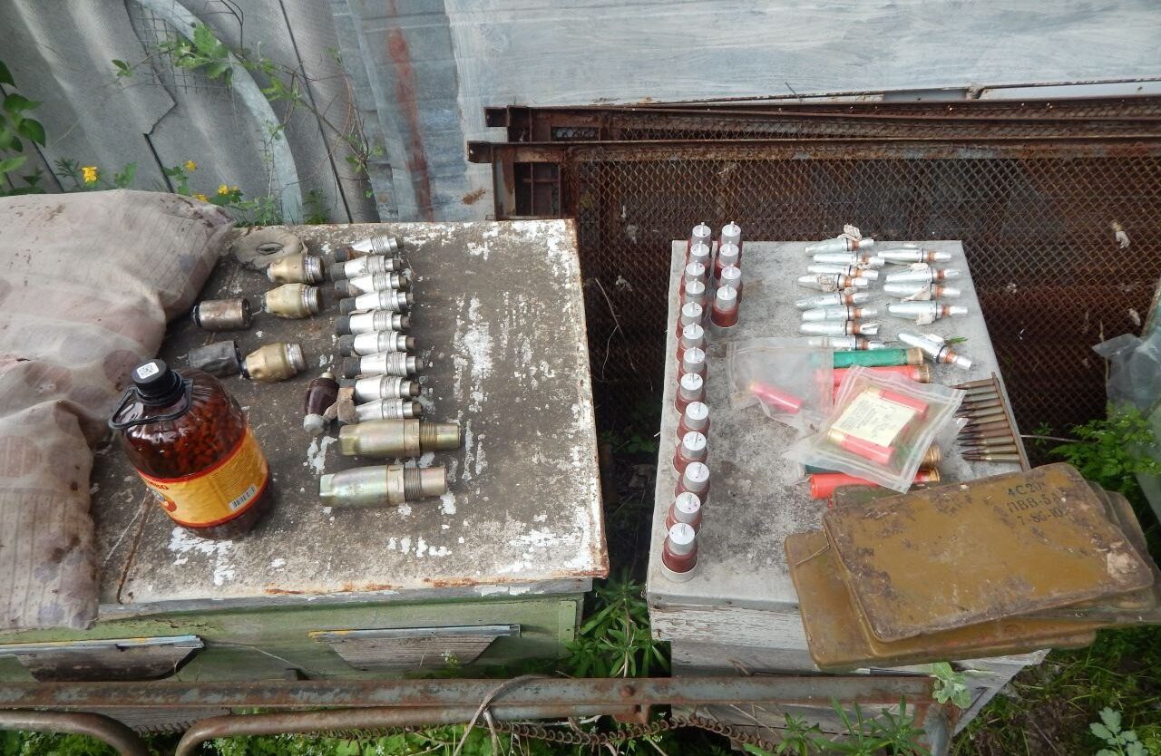 В ЛНР изъяты боеприпасы из незаконного оборота
