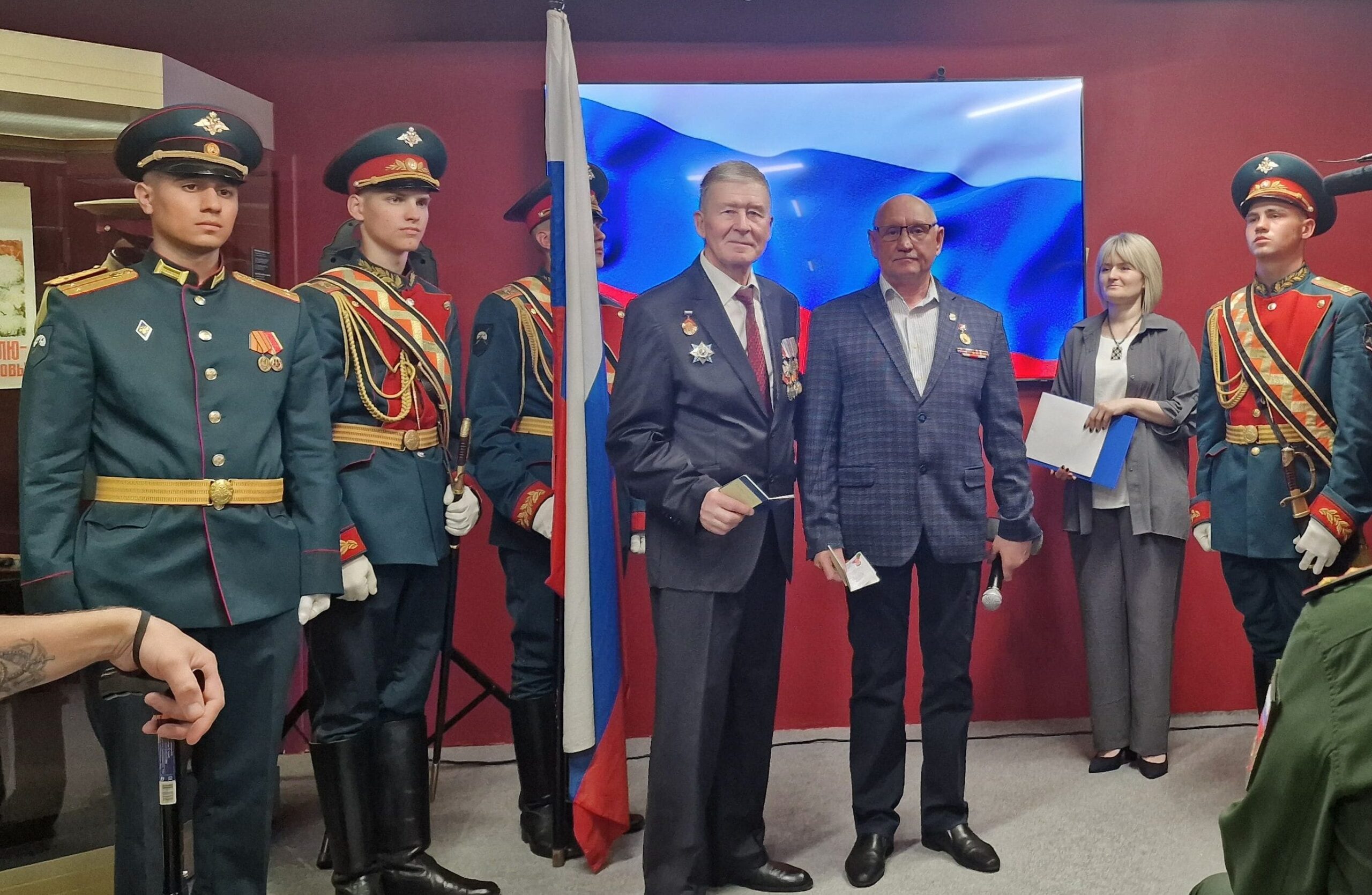 В Красногорском филиале Музея Победы наградили участников СВО