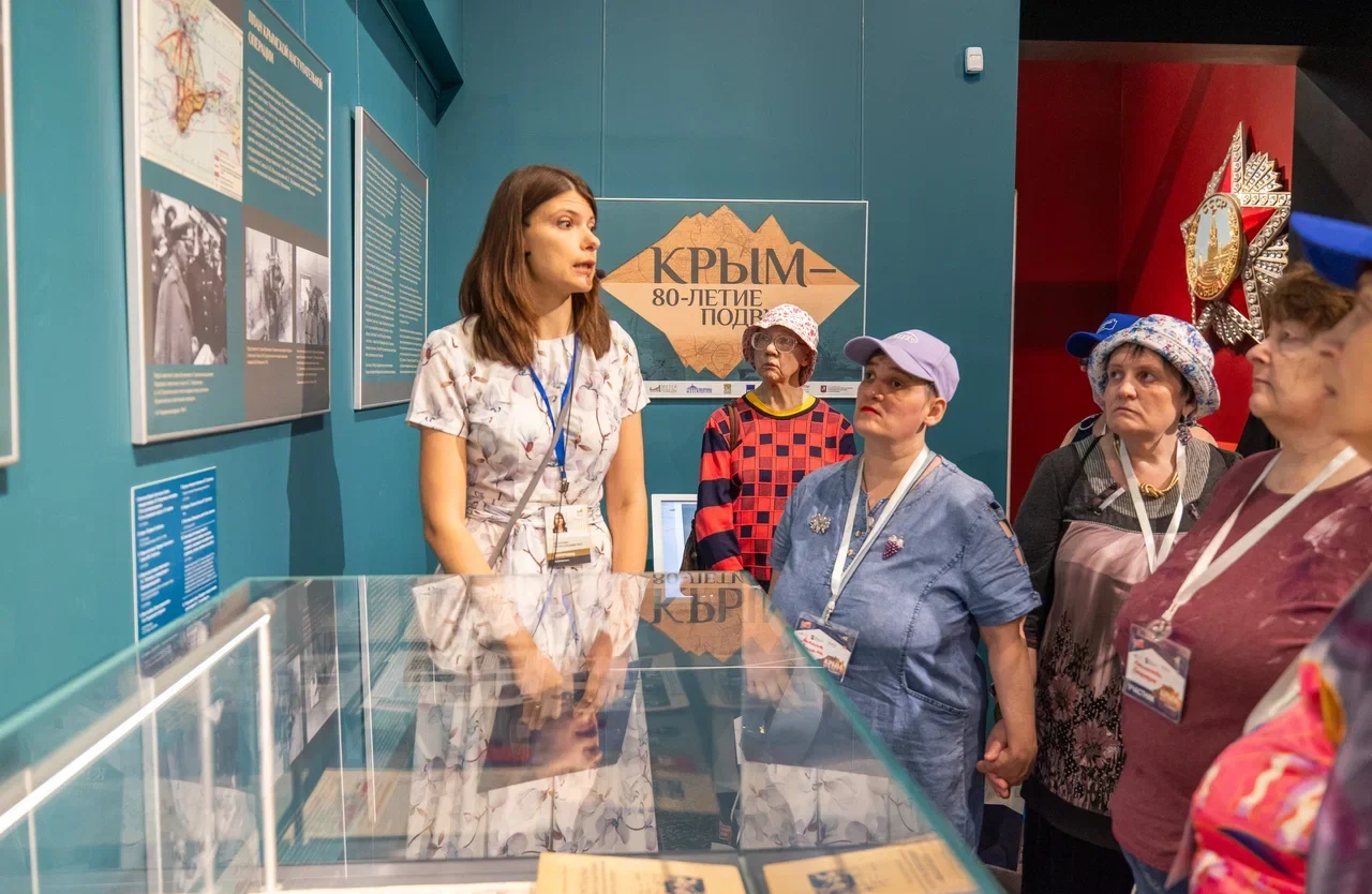 Гости музея познакомились с подвигом Крыма