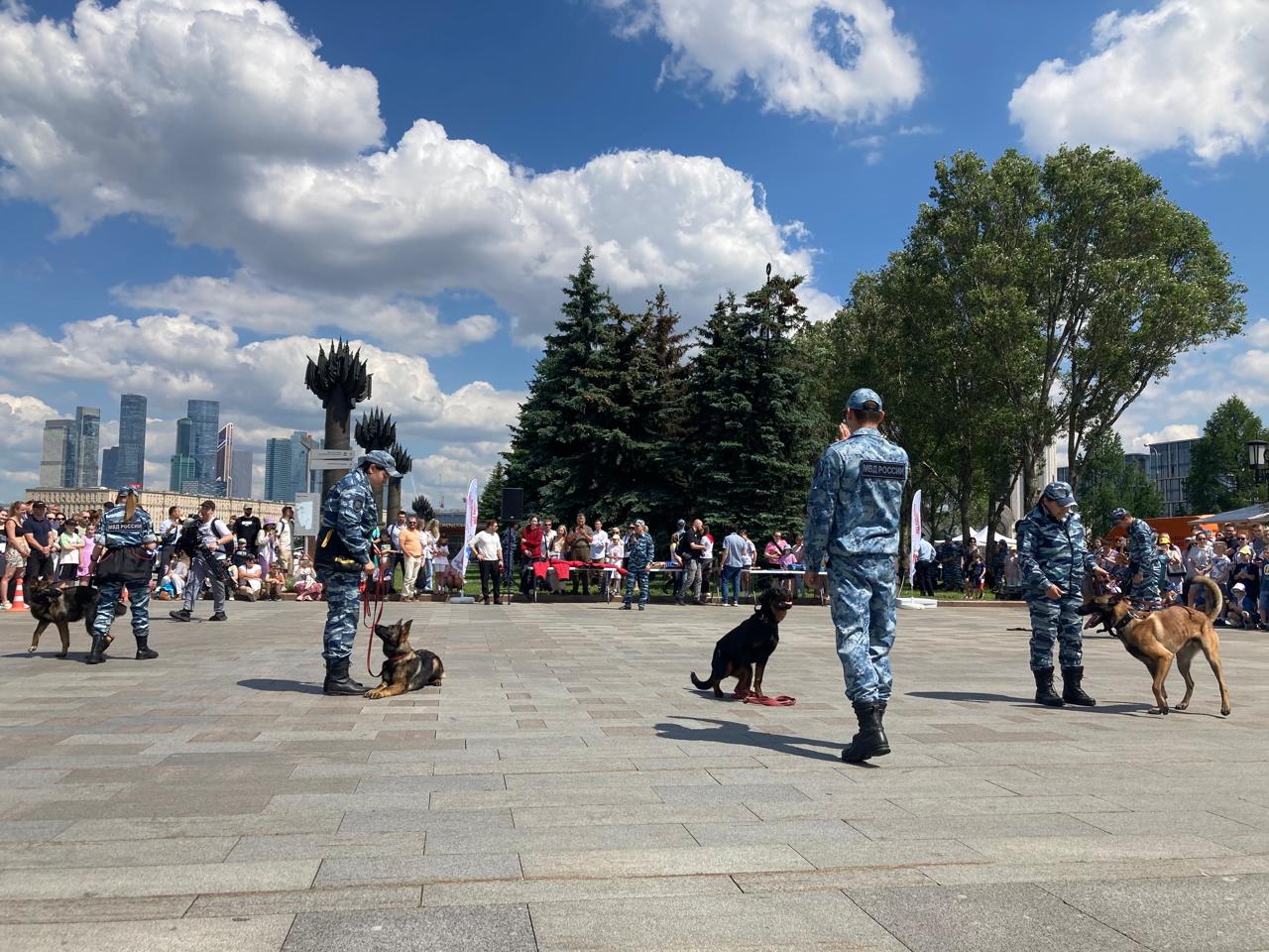 Полицейским выразили слова любви и восхищения