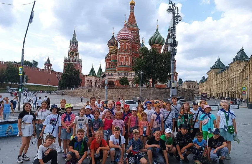 Юные россияне узнали о достопримечательностях столицы
