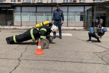 Пожарный кроссфит объединил ведомства