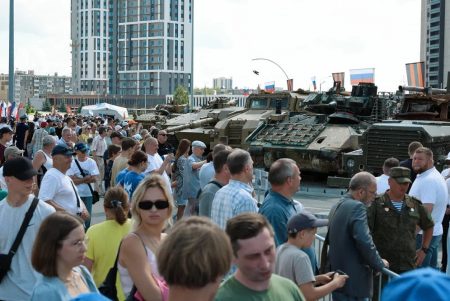 Челябинск увидел трофеи СВО