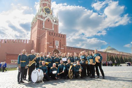 Детские оркестры выступили в Москве