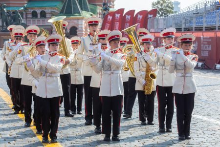 Детские оркестры покорили столицу