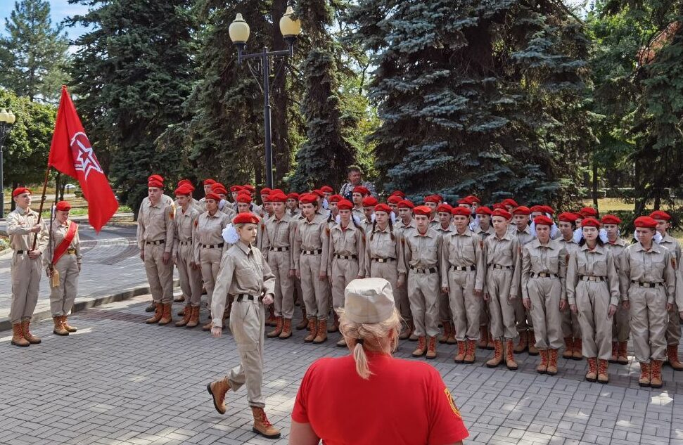 Юные патриоты поклялись в верности Родине