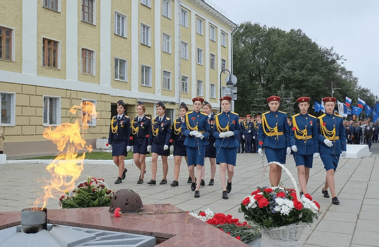 Памятными мероприятиями отмечают окончание Второй мировой